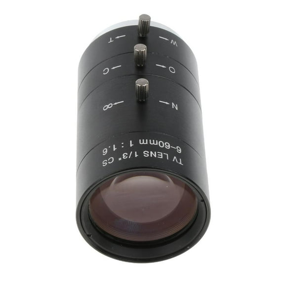 Manual -60mm Mount Lens for /3 inch Chips