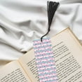 thumbnail image 6 of Kdxio Flamingo1 Print Metal Tassel Bookmarks,Perfect Gift for Art Lovers and Bookworms Metal Bookmarks for Women, 6 of 8