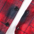 thumbnail image 4 of Wamejoo Boys Outfit Sets 2Pcs Flannel Plaid Shirt and Pants Set Hoodie Suit for Summer Kids Clothes, 4 of 8