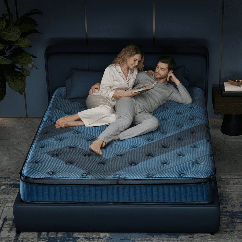 14" Medium Firm Twin Hybrid Mattress, Multiple Layers with Durable Edge Support System