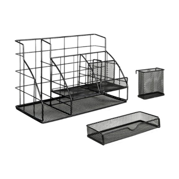 simhoa Desktop File Sorter Organizer Office Supplies Organizer Multipurpose Document Holder Organization for Business Store Office