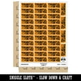 thumbnail image 2 of Thankful For You Smiley Teacher Student School Sticker Set - Orange - Matte Finish - 1.5" Small, 2 of 7