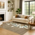 thumbnail image 7 of Addison Rugs Mayfield Premium Machine Washable Transitional Holiday Brown Rectangle Rug, 3' x 5', 7 of 7