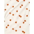 thumbnail image 4 of Modern Moments by Gerber Baby Neutral Halloween Swaddles, One Size, Oatmilk Pumpkins, 4 of 5