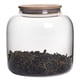 thumbnail image 3 of Frasco de vidrio transparente con tapa de bambú para té hirviendo, nube de niebla, frasco de té portátil para té Puer, frasco de té Tieguanyin, 3 of 4