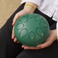 thumbnail image 1 of Tambor de acero ZXZYHFTY de 6 pulgadas y 8 notas con accesorios, color verde, 1 of 4
