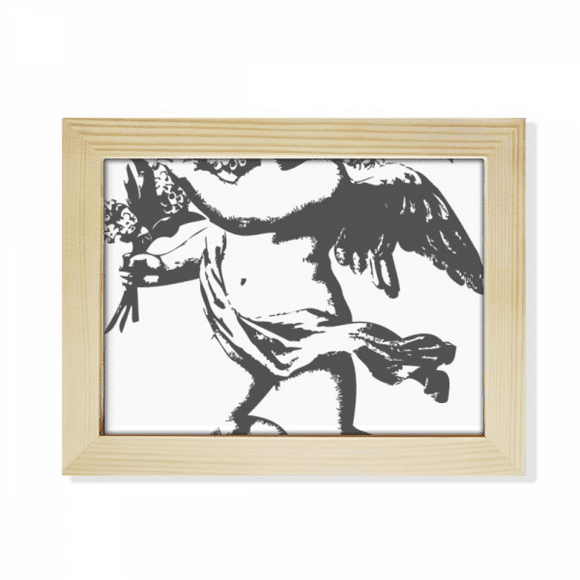 Baroque Angle Modern Illustration Pattern Desktop Photo Frame Picture Art Decoration Painting 6x8 inch