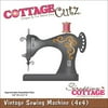 CottageCutz Die 4X4in-Vintage Sewing Machine
