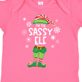 thumbnail image 4 of Inktastic Funny Christmas I'm the Sassy Elf with Shoes and Hat Boys or Girls Baby Bodysuit, 4 of 5