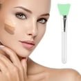 thumbnail image 2 of Unique Bargains 1 Pc Durable Flat Head Facial Mask Brush Green, 2 of 5
