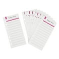thumbnail image 4 of Minkissy 12 Pcs Recharge Papier Rouge Planificateur Budget Insert Papier A6 6 Trous Fournitures de Classeur, 4 of 6