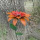 thumbnail image 3 of Estacas de jardín de flores de azucenas de metal Artesanía de hierro Arte de jardín de metal forjado a mano Día de la madre Afortunado Sencillez, 3 of 4