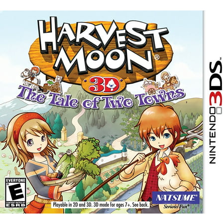 Harvest Moon: Tale of Two Towns - Nintendo 3DS, Choose to play as a boy or as a girl! By (Best Nintendo 3ds Harvest Moon Game)