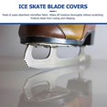 thumbnail image 3 of Elastic Skating Cover Skate Cover Plush Ice Skating Hockey Skates Cover (Pink XL), 3 of 4