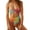 Multi-color, variant on Vedolay Plus Size Swimsuit Cover Up Liquid Metallic Glitter One Piece Push Up Swimsuit Female Shiny Solid High Cut Beachwear,A M