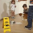 thumbnail image 4 of 10cm Cat Vomit Sign,-Dog Vomit Sign, Funny Cat Signs --Decor,Yard Warning Sign- NEW, 4 of 7