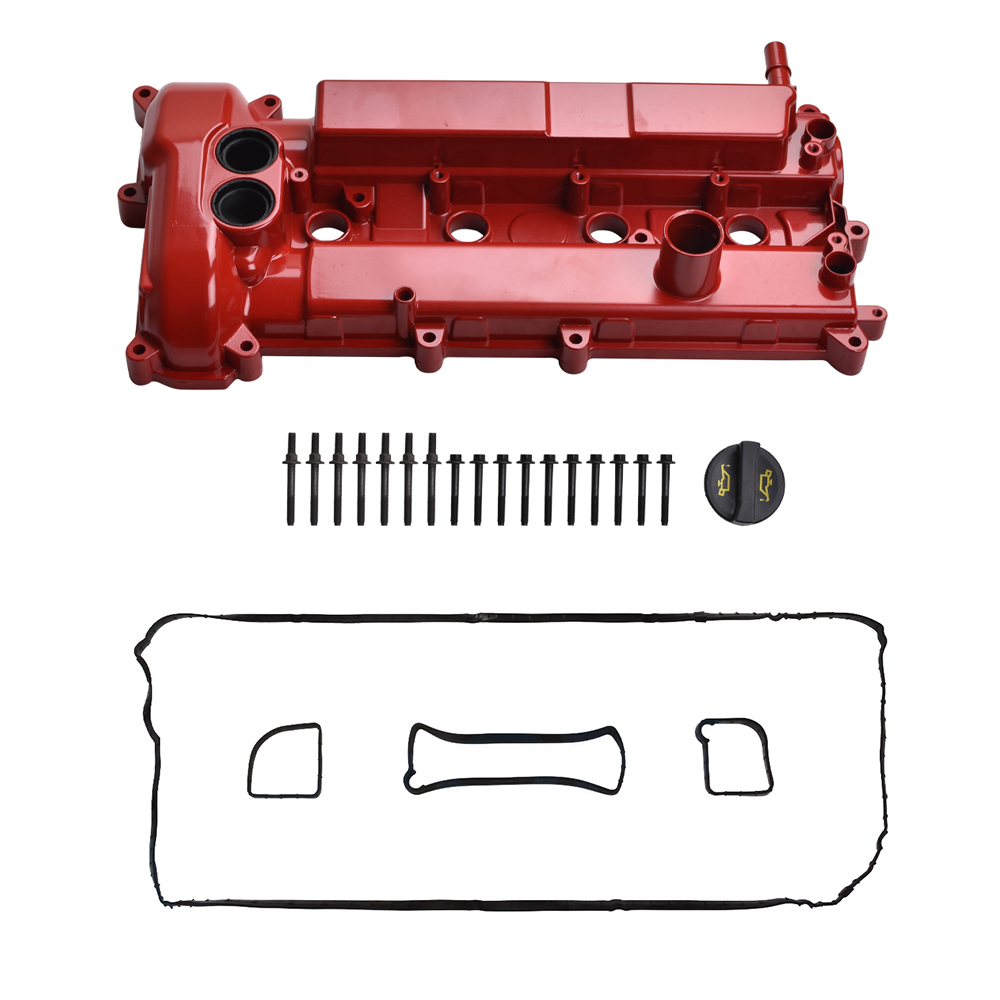 Panlongic Upgraded Aluminum Valve Cover w/ Gasket Kit for Ford Focus 2012-2014 2.0L