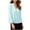 Light Blue, variant on Sentmoon Cardigan Sweaters for Women Lightweight Plus Size 3/4 Sleeve Sweaters Solid Color Breathable Loose Knitted Trendy Womens Clothes Fall and Winter Comfy for Coffee Date Sweater XXL