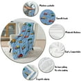 thumbnail image 6 of Construction Throw Blanket, Construction Truck Blanket for Boys, Soft Cozy Flannel Engineering Vehicle Blankets, Fluffy Fleece Crane Concrete Mixer Car Blanket for Toddler Child Kids Gifts,(30"x40"), 6 of 10