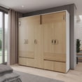 thumbnail image 2 of Ropero Closet Bari Rovere 200X200X50cm Armario MDP, 2 of 9