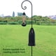 thumbnail image 5 of Bird Feeder Pole Squirrel Baffle Guard | Raccoon Stopper | Easy Installation Model | Pole Mount & Hanging | Durable Black Plastic | Reinforced Iron | Size 15.94x7.08in | 1-Pack, 5 of 7