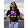 thumbnail image 2 of It's Halloween Witches T-Shirt Women -Image by Shutterstock, Female Large, 2 of 4