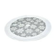 thumbnail image 4 of 40inch Christmas Tree Skirt, with White Snowflake Pattern White Side, Farmhouse Christmas Tree Skirts for Xmas Decoration Gray, 4 of 8