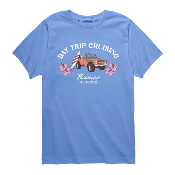 Ford - Day Trip Cruising - Youth Boys Short Sleeve Graphic T-Shirt
