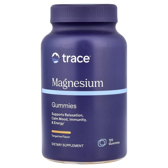 Trace Minerals Research Magnesium Gummies Tangerine - 120 gummies