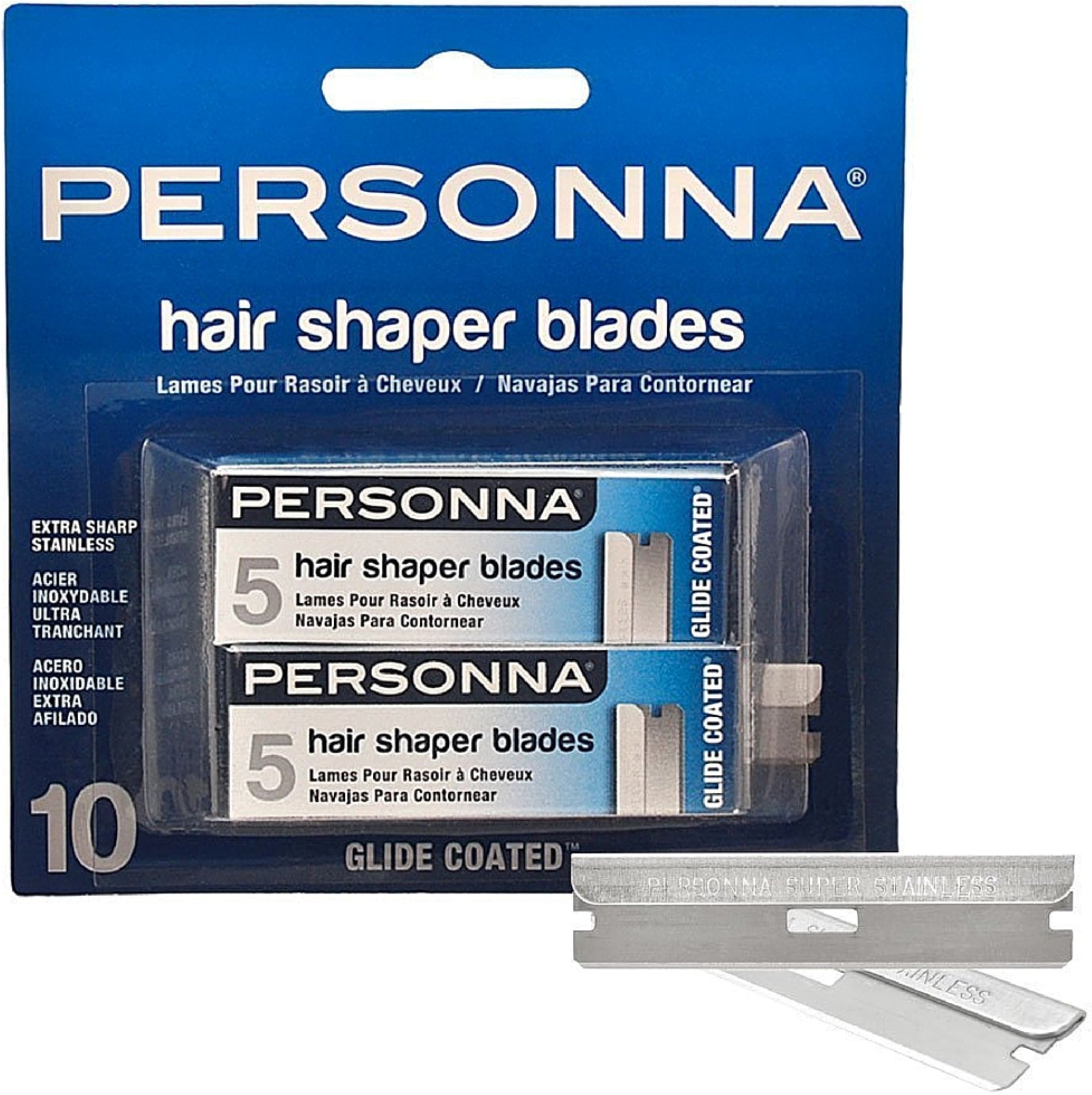 Personna Hair Shaper Blades 10 ea