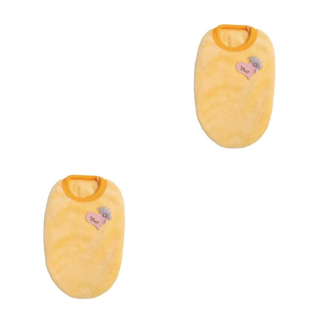 Ropa para Mascotas Greeniant Chaleco de Terciopelo Coralino Tipo 2 NO2