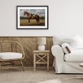 thumbnail image 3 of Stupell Industries Rustic Lodge Saddled Up Chestnut Horse Black Framed Print Under Glass, 23 x 17, by Petals Prints Design, 3 of 8