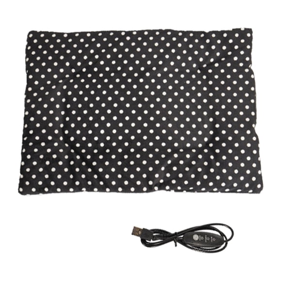 Almohadilla térmica para mascotas, manta cálida para perros y gatos, cojín de temperatura ajustable de 3 pulgadas, alfombrilla térmica para perros y