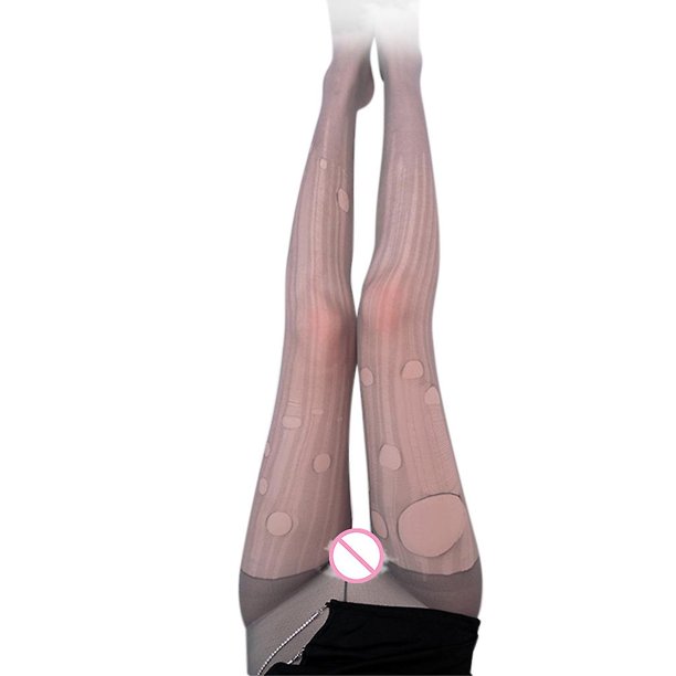 Medias desechables transparentes para mujer, medias sexys, rasgables, lencería