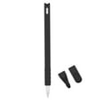 thumbnail image 5 of FRCOLOR Étui en Silicone 3 Pcs Étui de Protection Pochette Porte-Bouton Étui de Protection pour Stylet Noir (1 Pce Housse de Stylet et 1 Pce Housse de Pointe Ronde et 1 Pce Housse de Pointe), 5 of 5