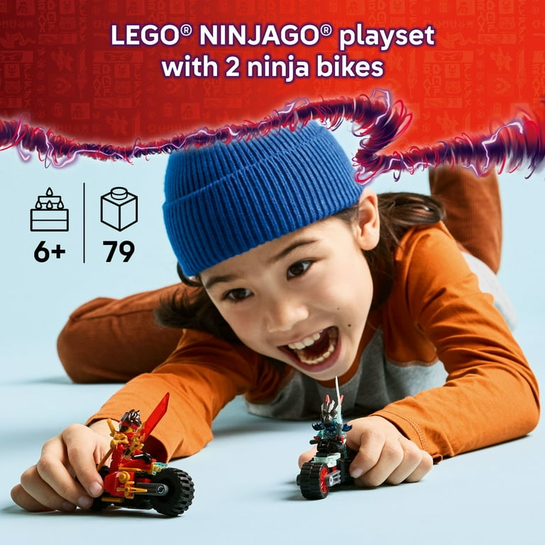LEGO NINJAGO Kai's Motorcycle Speed Race Building Toy for Kids
