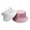 Pink, variant on ZHENHONG Bucket Hats for Women and Men Double Wearing Fisherman Hat Solid Color Couple Hat Casual Headwear Beige
