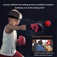 thumbnail image 2 of Pelota de Boxeo con Banda Elástica - Entrenamiento de Velocidad y Reacción para Niños y Adultos  

(Nota: El título cumple con los requisitos de longitud y está en español mexicano, manteniendo la, 2 of 7