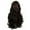 Dark brown, variant on Guoxxzi Fashion Realistic Wig Female Long Straight Hair Chemical Fiber Hair
