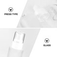 thumbnail image 4 of Spray Bottles Durable Glass Cosmetics Bottle for Traveling 2Pcs 60ml, 4 of 5