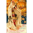 thumbnail image 2 of Vintage Apple Collection 16x24 White Modern Wood Framed Museum Art Print Titled - Halloween Nine.tif, 2 of 4