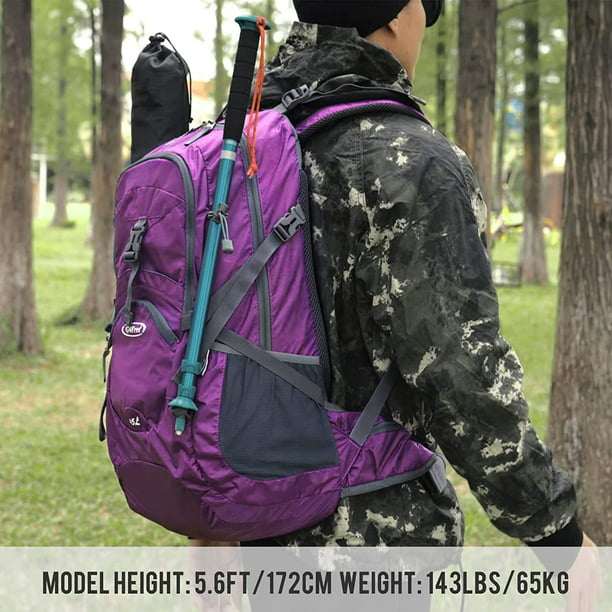G4Free 45L Hiking Backpack Men Women Camping Backpack Outdoor with Rain  Cover for Climbing and Traveling 