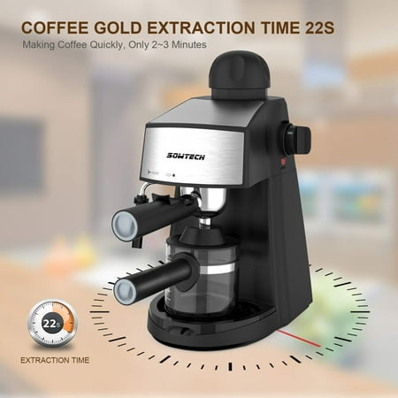 SOWTECH Espresso Machine 3.5 Bar Espresso Maker Cappuccino Machine