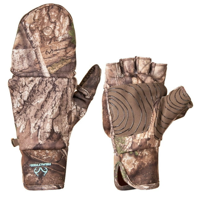 Realtree APX Women's Pop Top Hunting Gloves