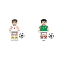 thumbnail image 5 of Juguete de bloques de construcción de fútbol mundial, 16 figuras de superestrellas del fútbol, regalo para niños aficionados, 5 of 5