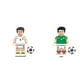 thumbnail image 4 of BrixenPlay 16 Piezas Figuras Personalizadas de Bloques de Construcción de Fútbol Mundial, con Personajes de Superestrellas del Fútbol, Regalos para Niños Fanáticos, 4 of 5