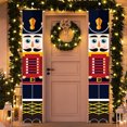 thumbnail image 1 of Banner de Cascanueces Navidad liwang 6 pies para puerta delantera Patio Porche Jardín interior Fiesta infantil, 1 of 5