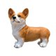 thumbnail image 2 of Estatua de Perro de Resina Jadeshay Corgi Linda y Vívida, 2 of 5