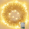 thumbnail image 3 of 1/2/4/10M LED Outdoor Lights Garland Fairy Light Battery-operated Waterproof Christmas Ornament Wedding Garden New Year's Decor, 3 of 5