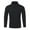 a01-Black, variant on JUUYY Men's Winter Mock Turtleneck Pullover Basic Casual Comfy m Long Sleeve Solid Color Sweater Baselayers Tops Black XXXL